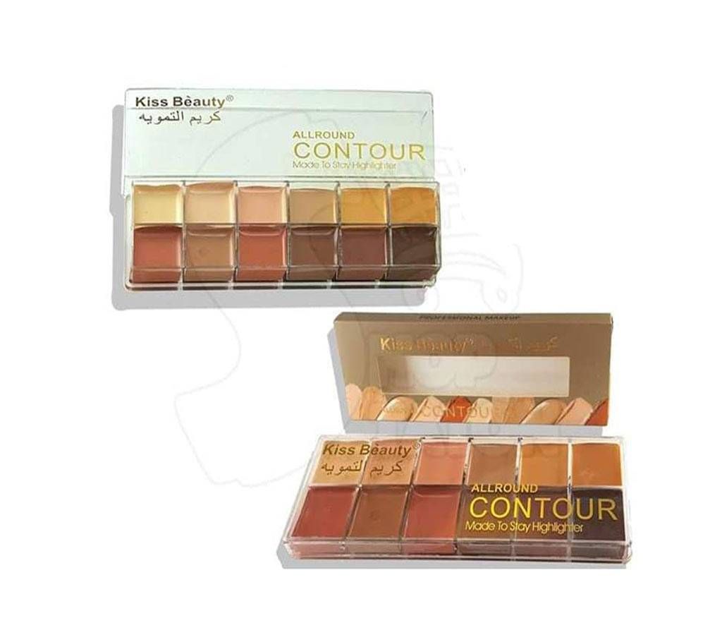 Kiss Beauty Contour+Concealer Palette - UK