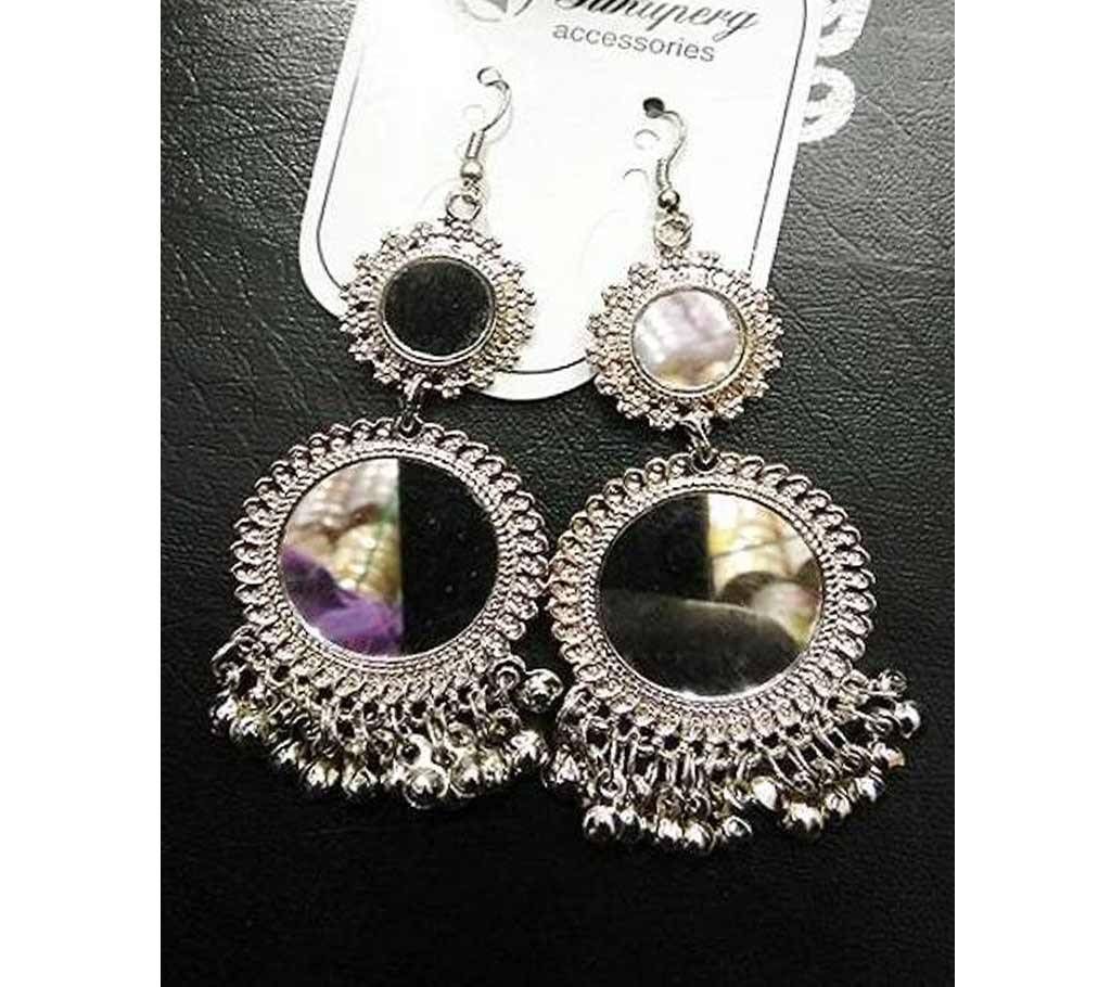 Double Layer Mirror Jhumka
