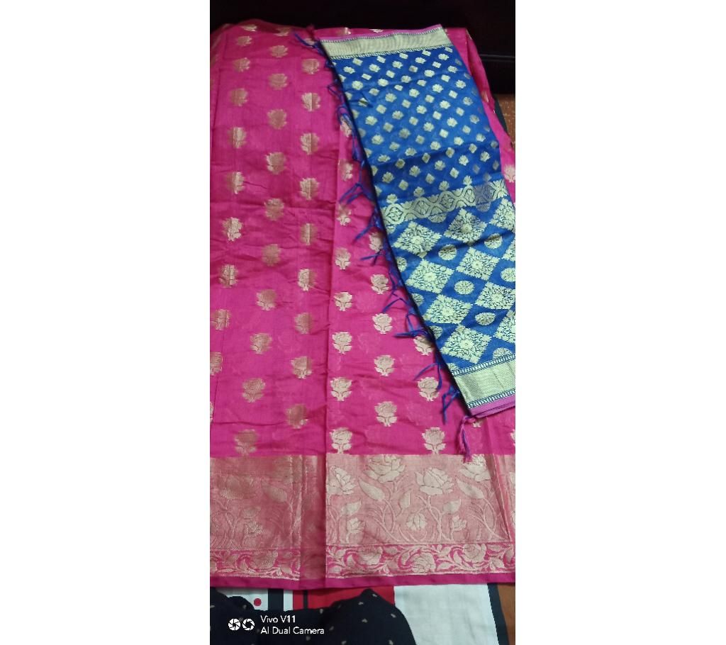 original Indian chanderi silk katan