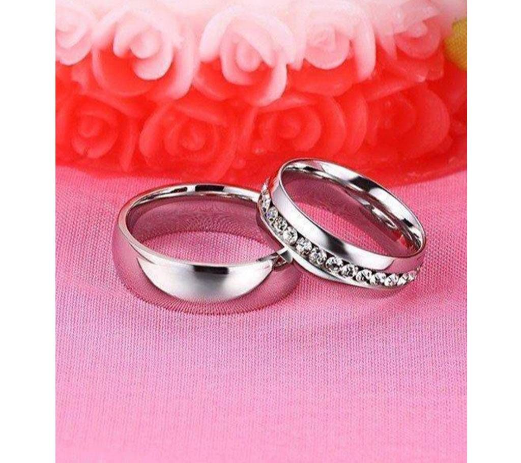 Stainless Steel Love Couple Finger Rings