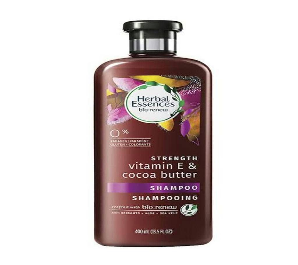 Herbal Essences Bio:renew Vitamin-E with Cocoa Butter Shampoo 400ml UK