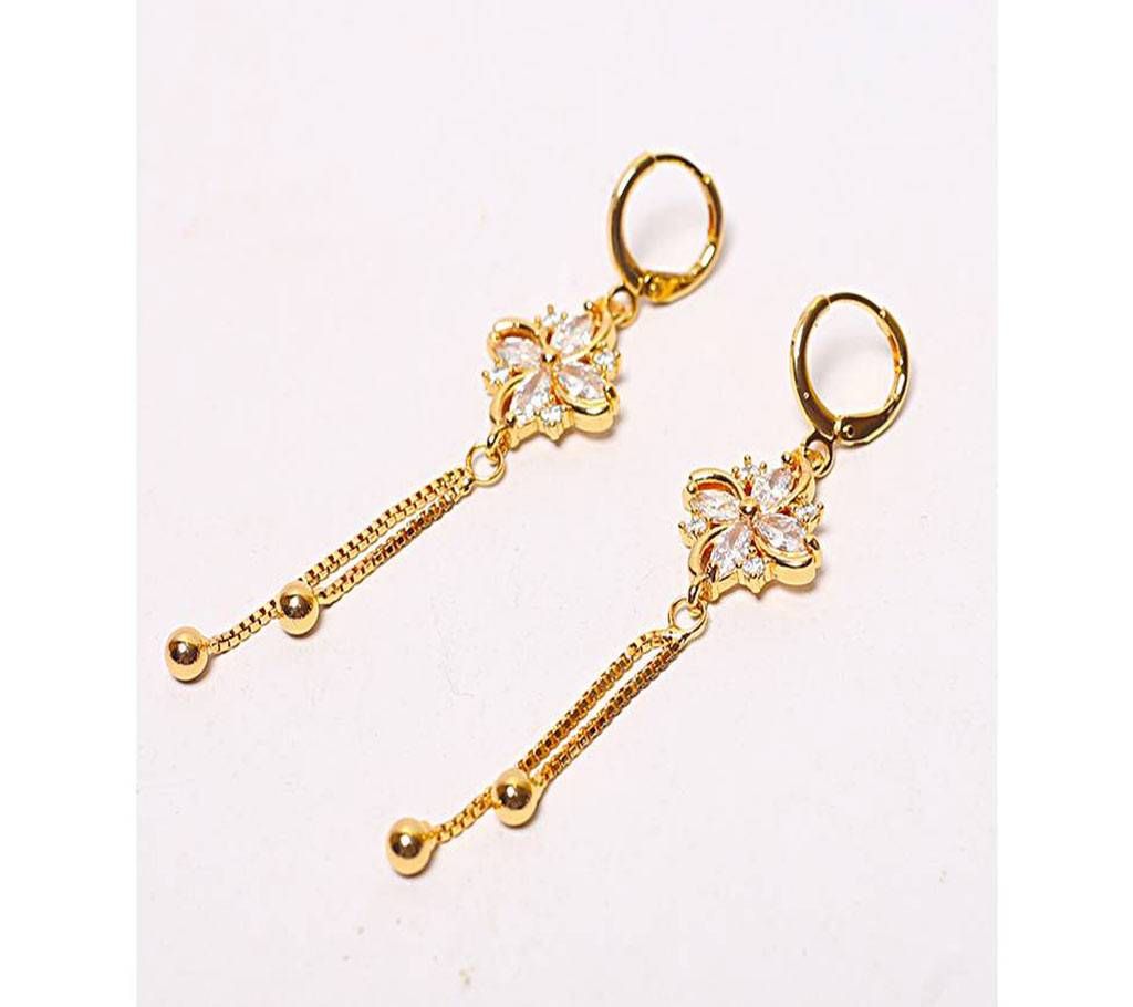 Diamond star korean earring