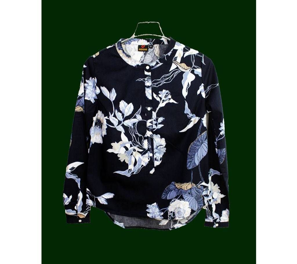 Ladies Printed Long Sleeve Tops 