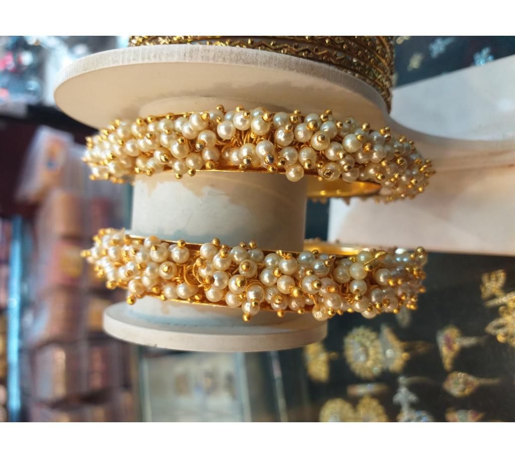 Indian moti  bangles