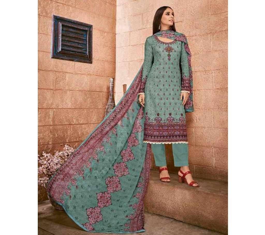 House of Lawn Riwaayat NX suits 104 Unstitched Three Piece 