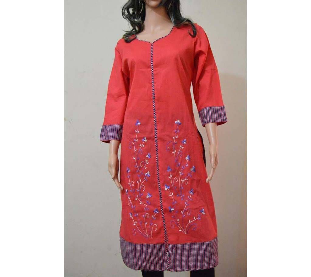 stitched hand made cotton kurti 