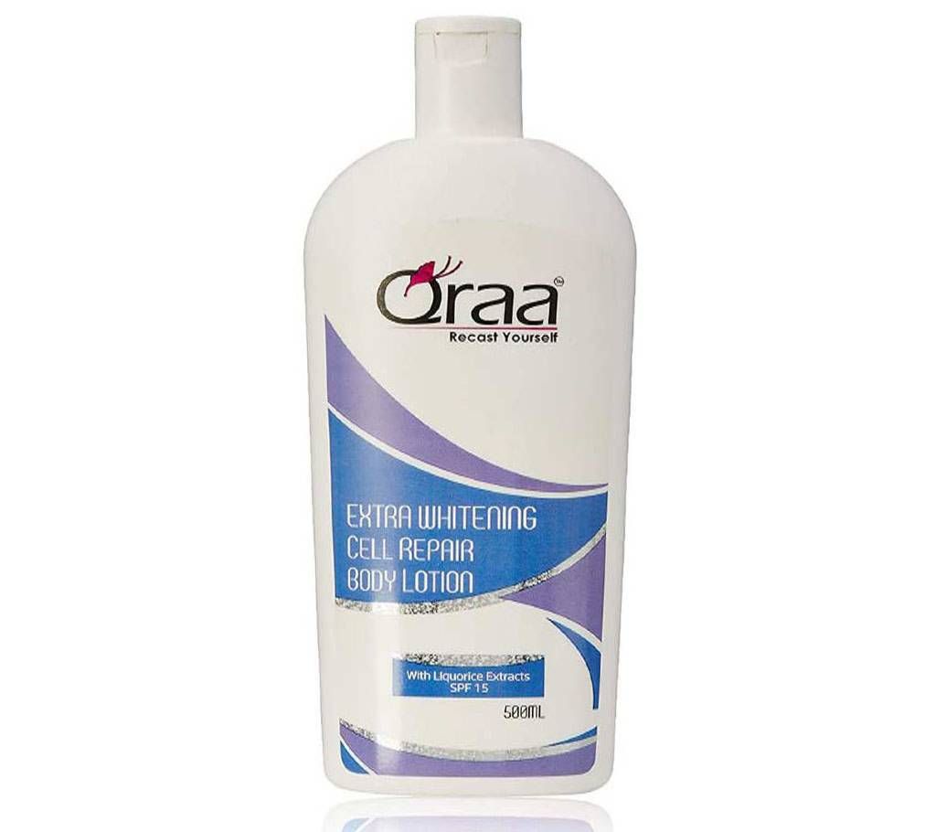 Qraa Extra Whitening Body Lotion 500ml - India