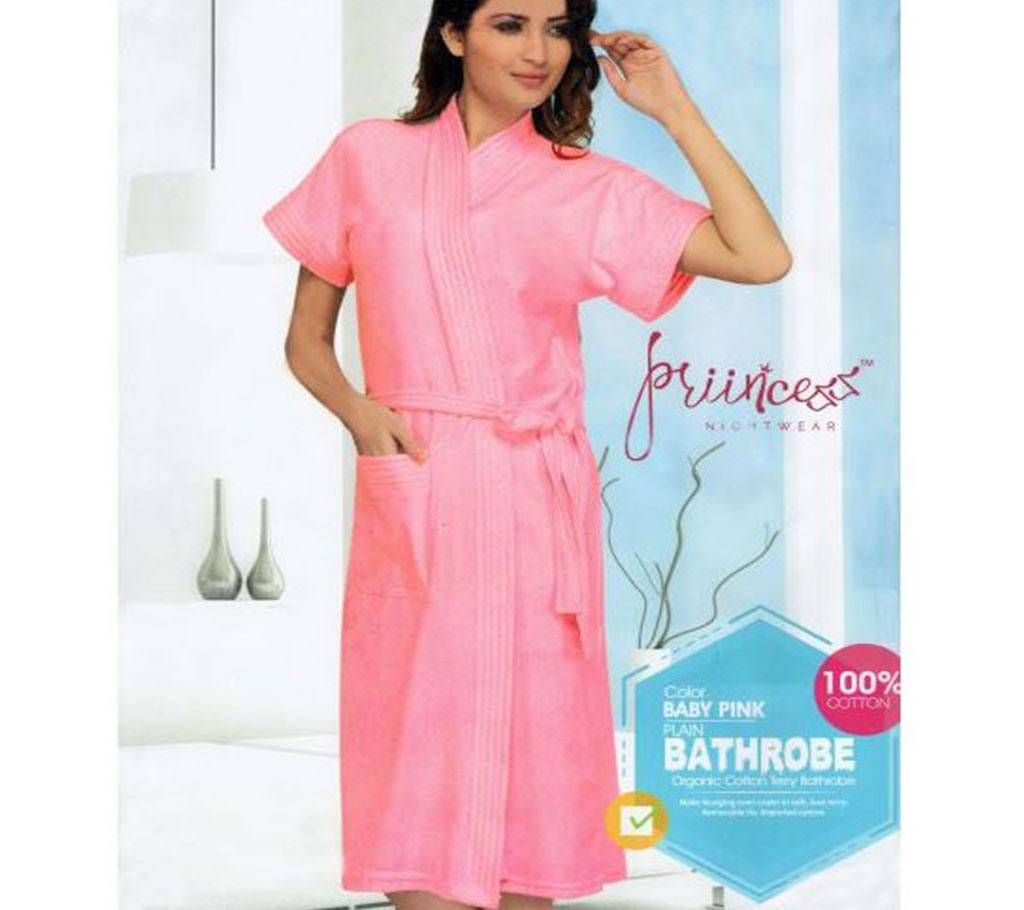 Baby Pink Bathrobe