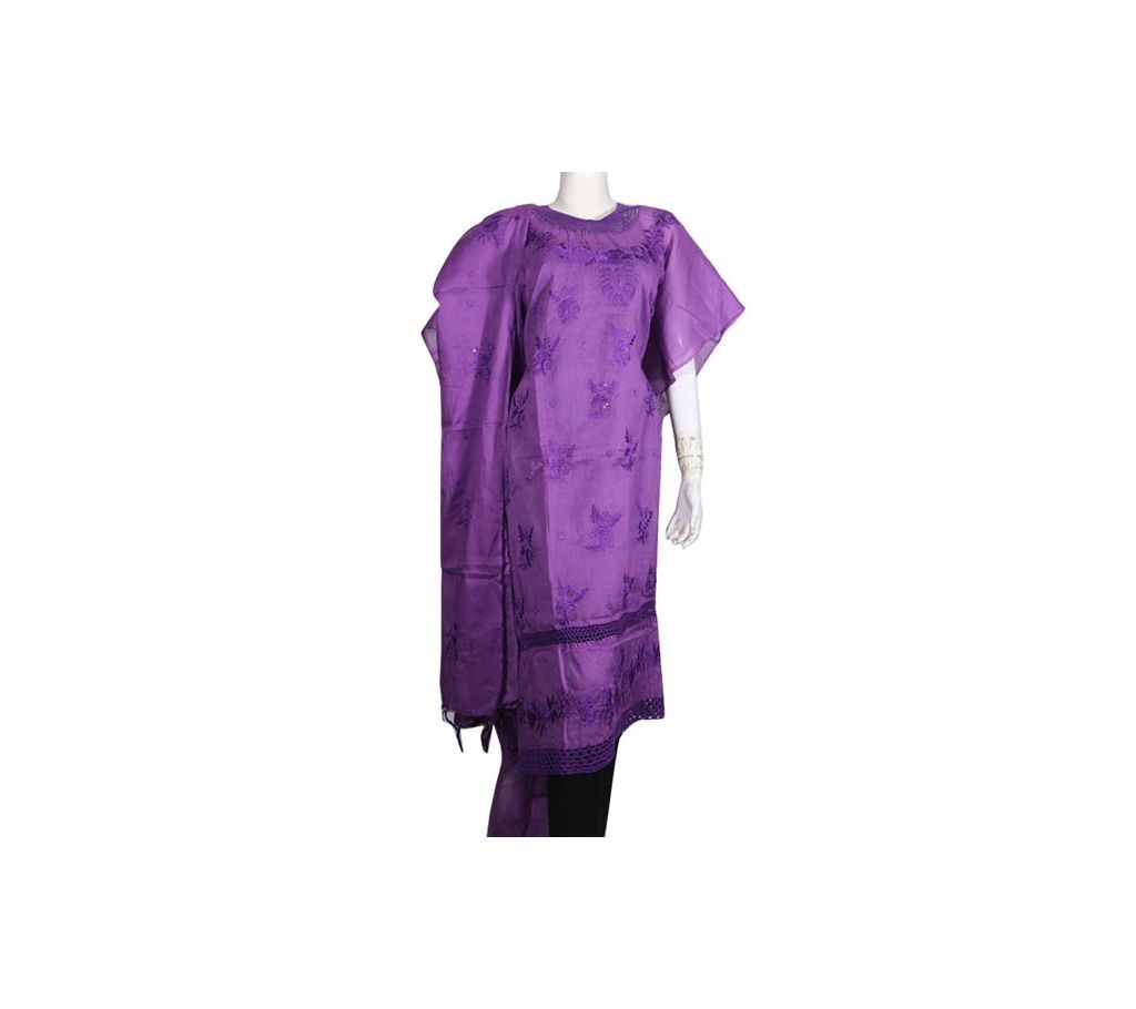 Purple Two Pieces Hand Stitch