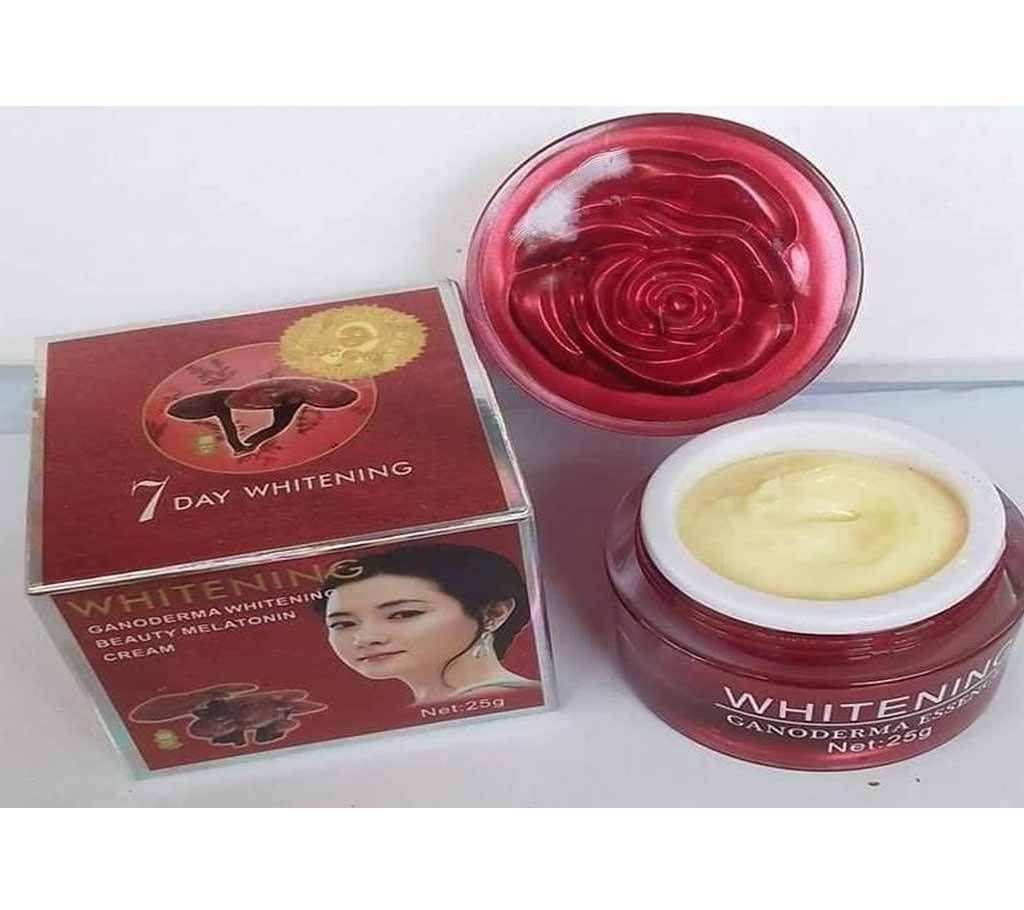 Rose Ganoderma Whitening Beauty Melatonin Cream-25gm-Thailand 