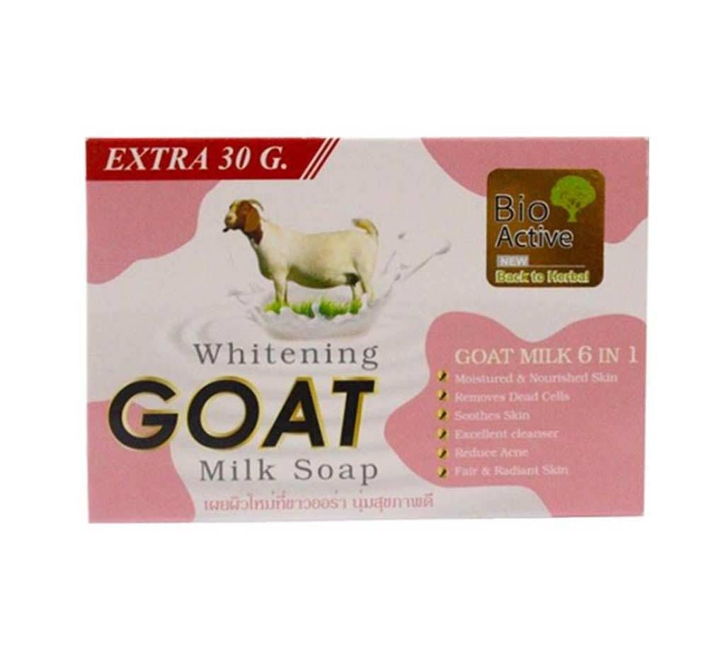 goat milk whitening soap-75ml-Thailand 