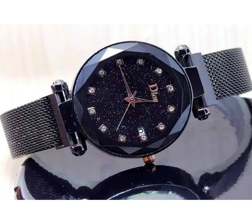 Fashionable Womens Watch Dor04  Black  B24