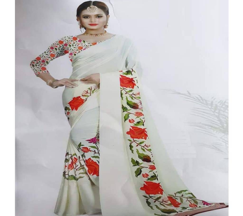 Soft Chiffon Georgette Sharee For Women