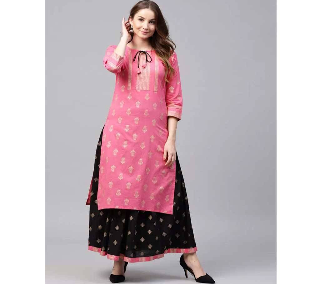 Unstitched & Comfortable Cotton 2 Pieces - H1 - MHG