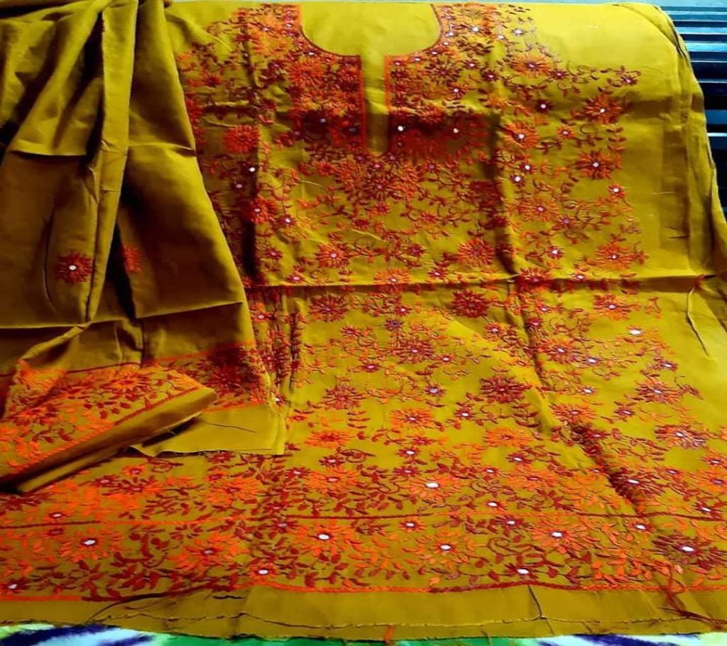 Kamiz-cotton Dupatta-cotton