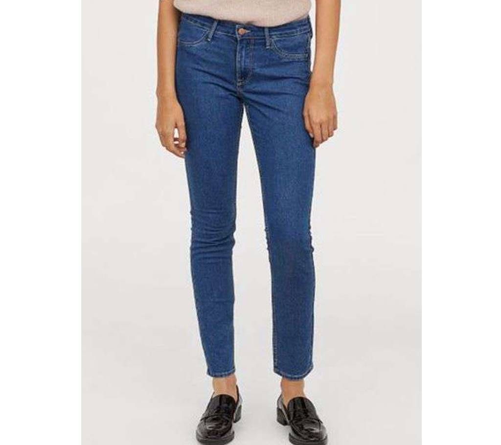 Ladies Fashion With Blue Jeans