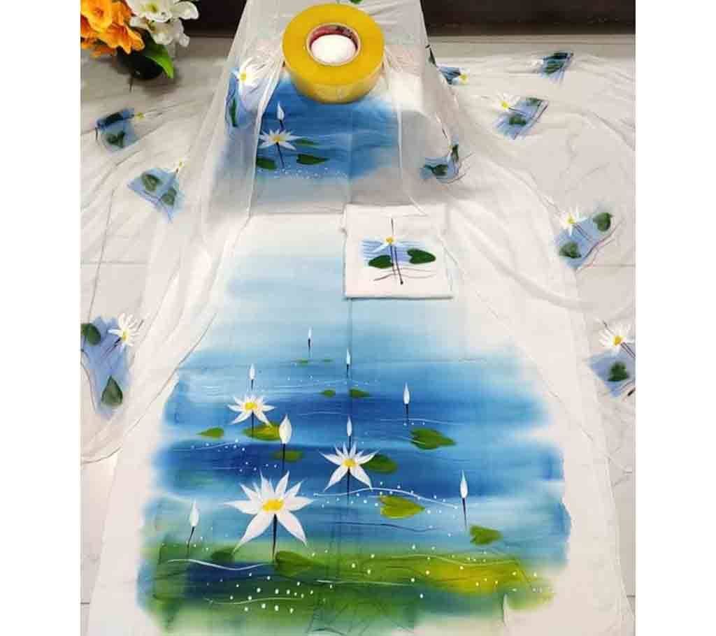 LinenHand Print 2pcs for women -4