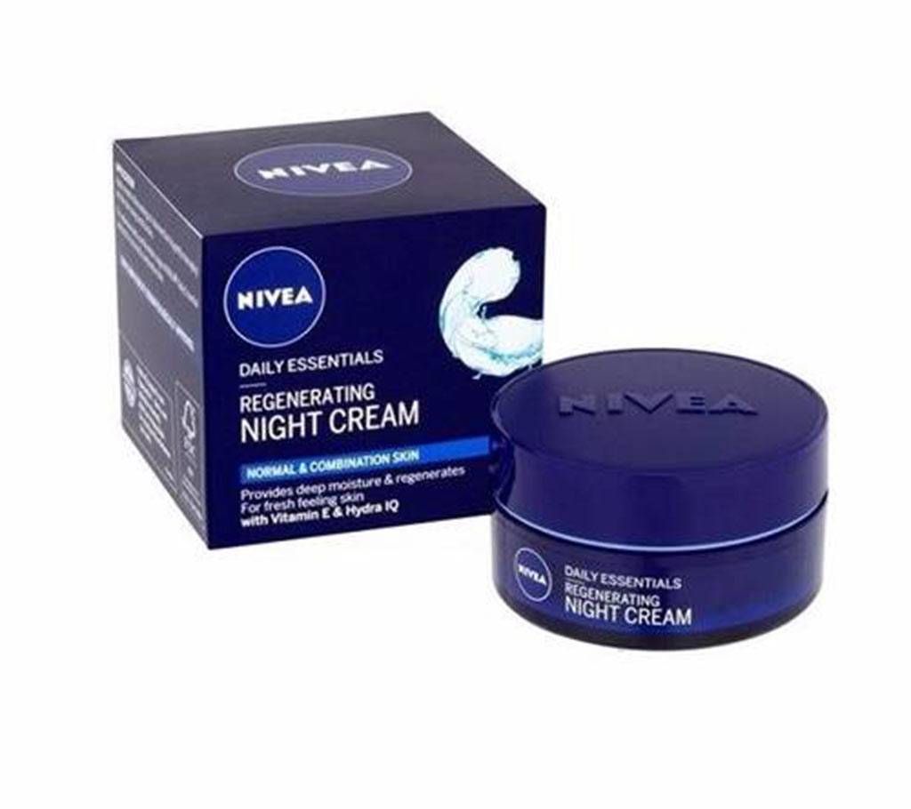 Nivea Regenerating night cream 