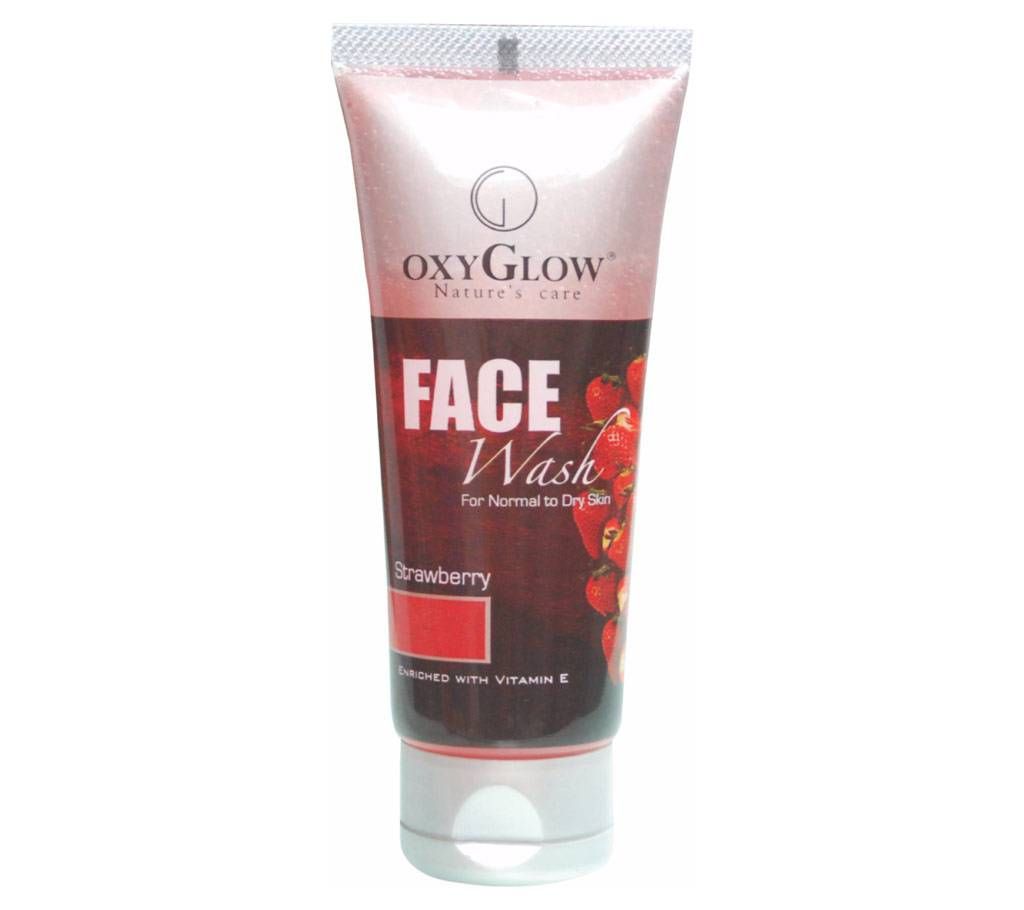 Oxyglow Strawberry Face Wash 100ml
