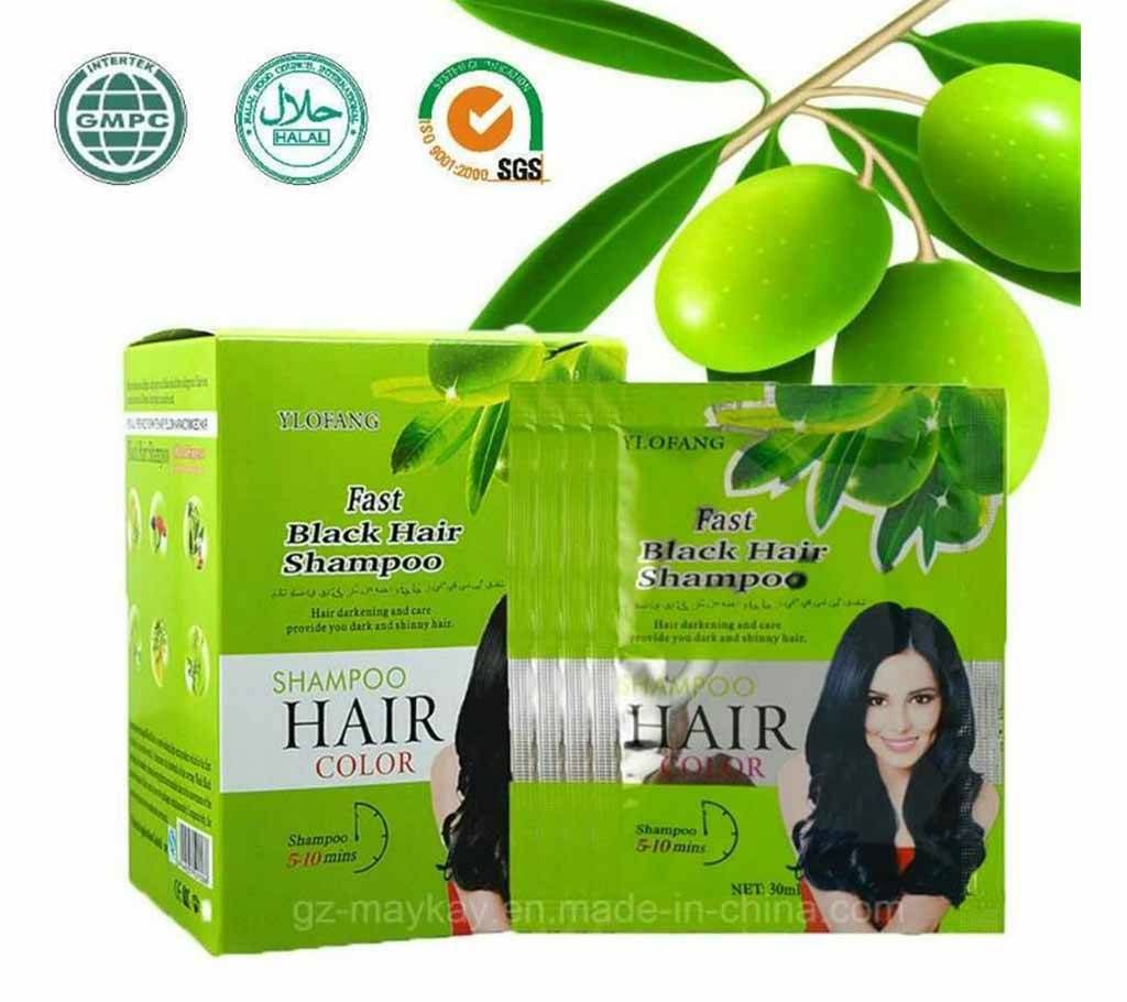 fast black hair shampoo