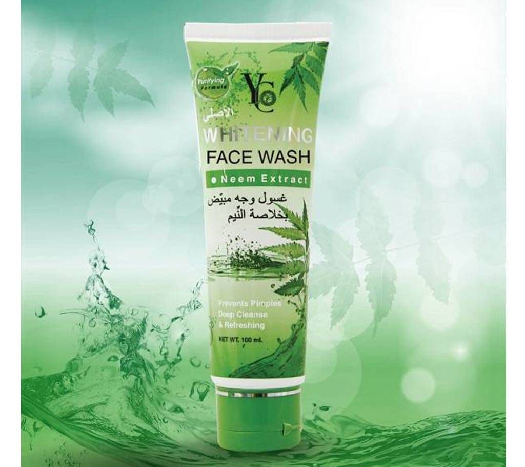 YC Whitening Face Wash Neem - 100g