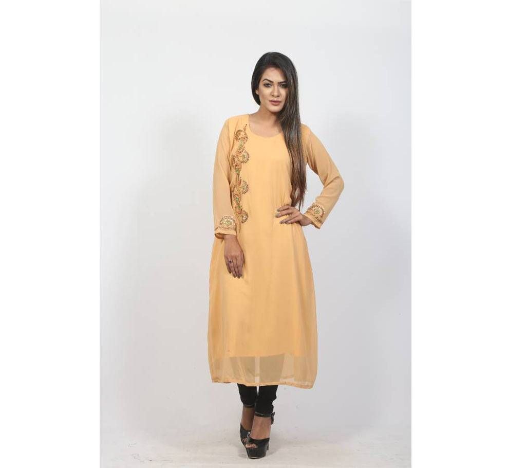 Buttercup with karchupi work kurti for women