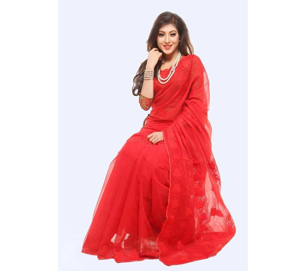 Pure moslin silk sharee 
