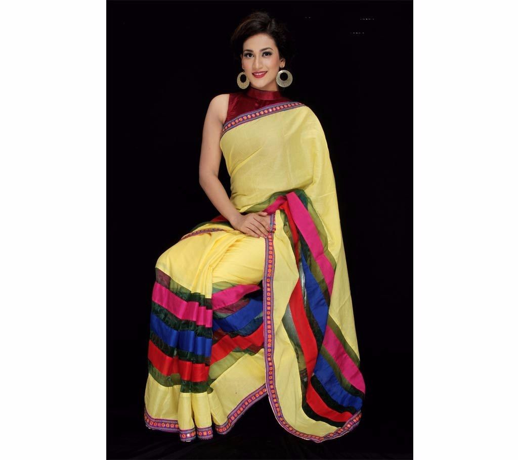 Cotton Silk Mixed Sharee 