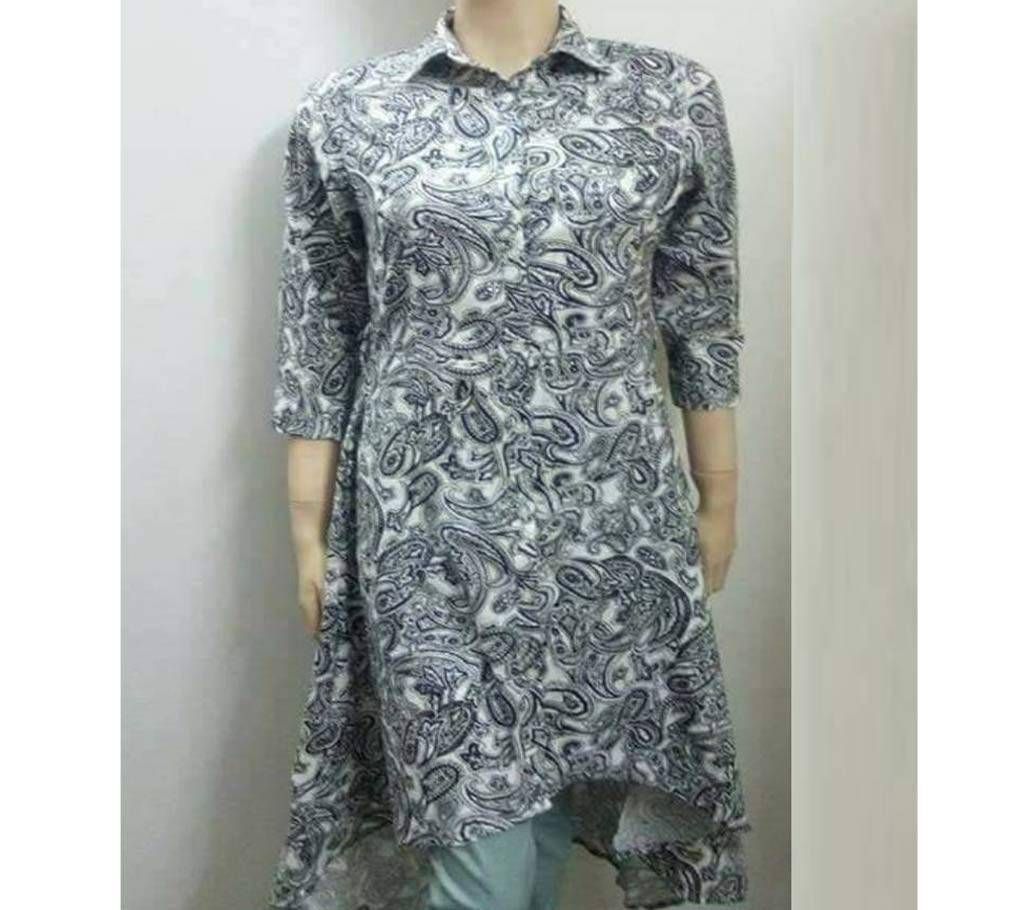 Ladies long trendy shirt