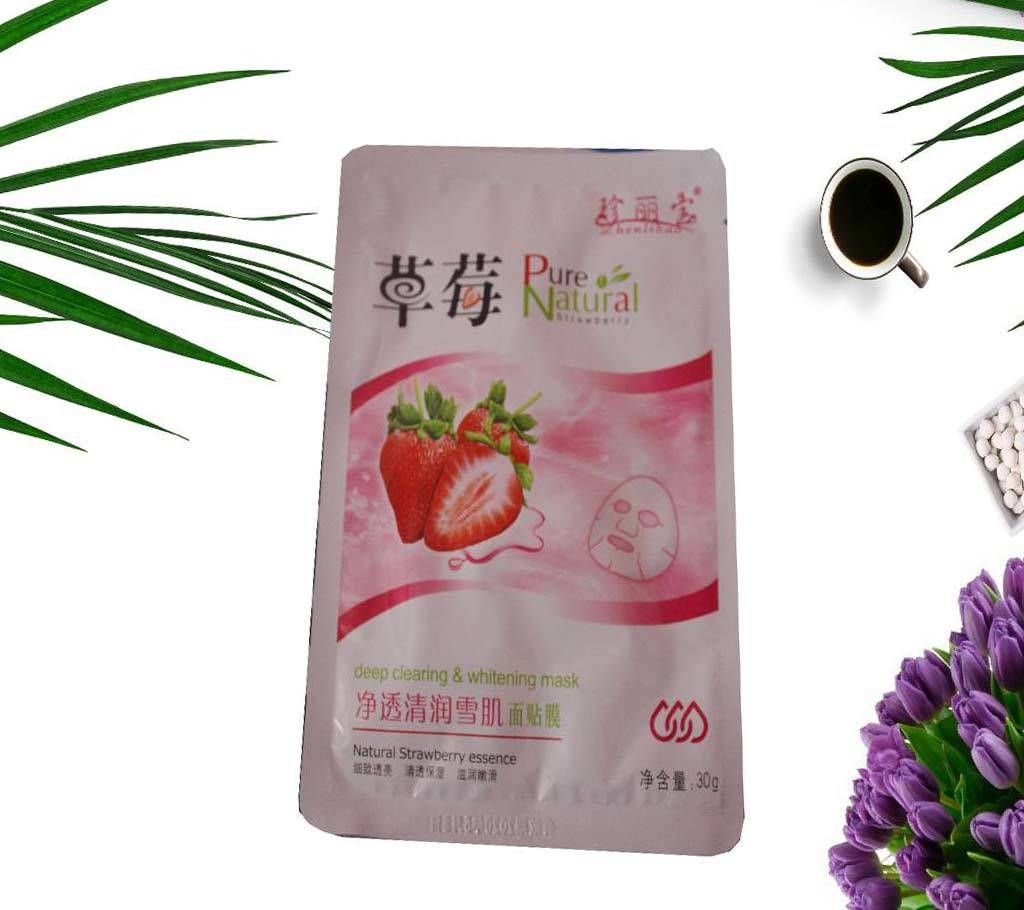 Strawberry Sheet Face Mask - 30g - Japan