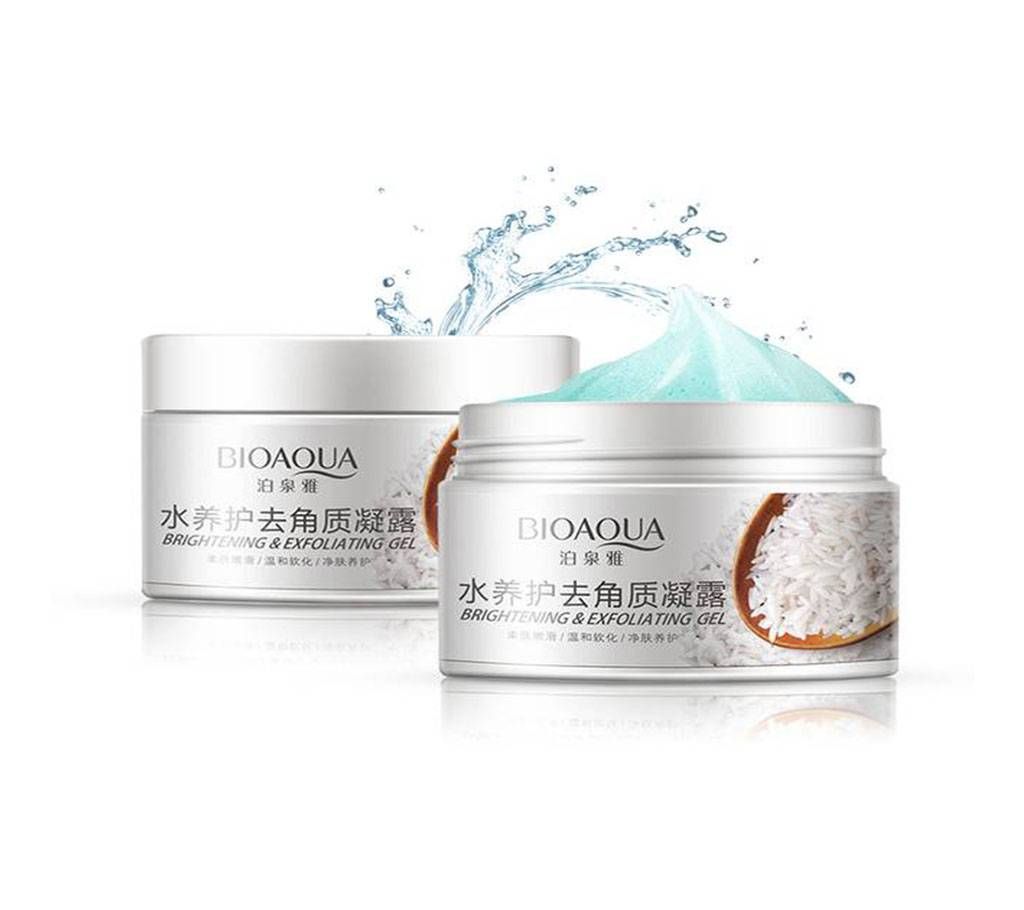 BIOAQUA Deep Exfoliator Gel Scrub Smooth Moisturizing Skin Care Whitening Face Cream 140g Thailand