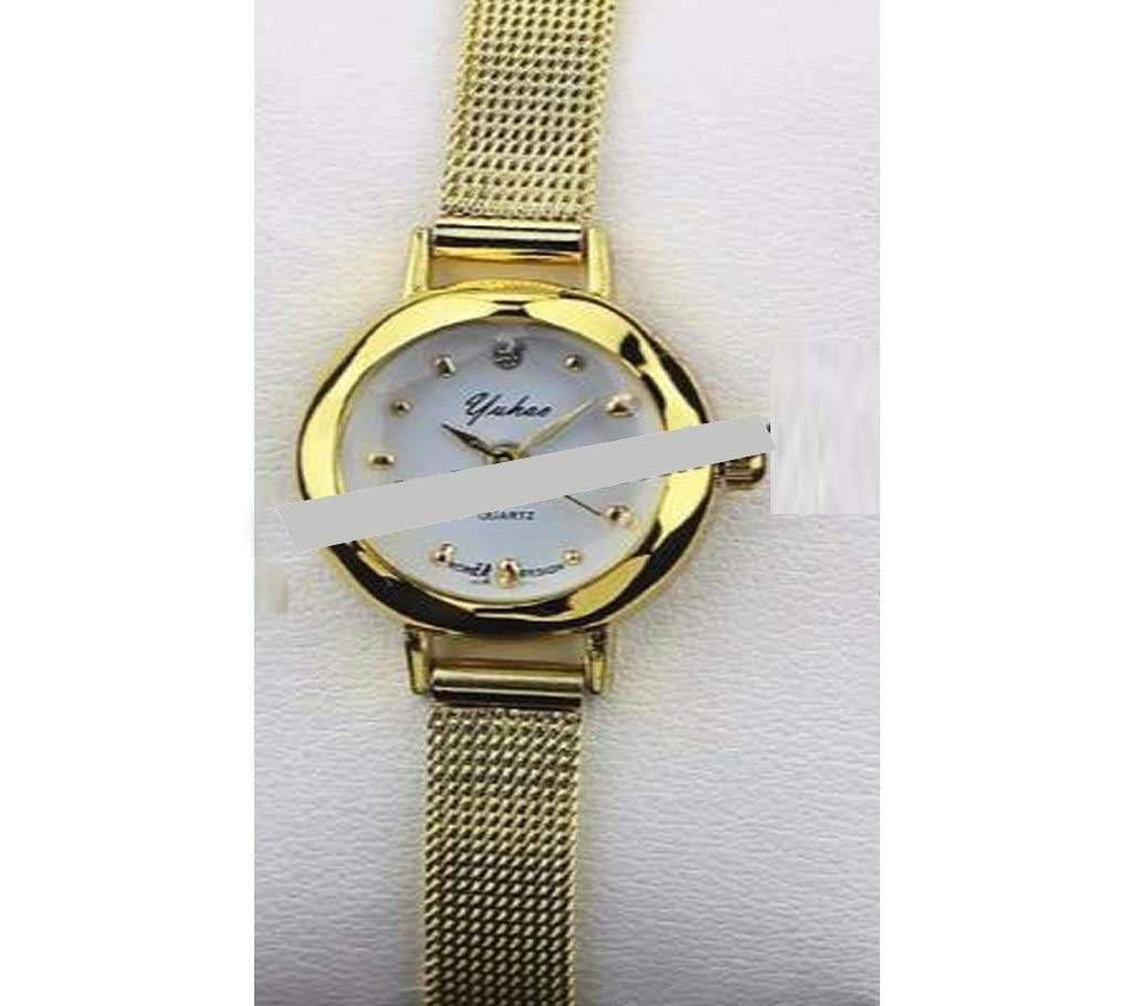 Ladies Yuhao Bracelet Rhinestone Watch