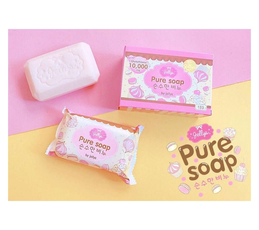 Pure Soap by Jellys 100g  Thailand