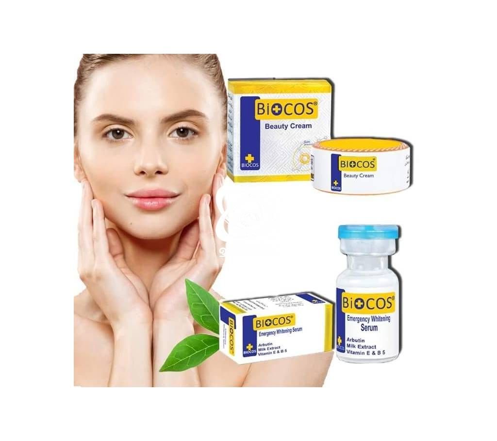 Biocos Beauty Cream and Serum - 40gm Pakistan
