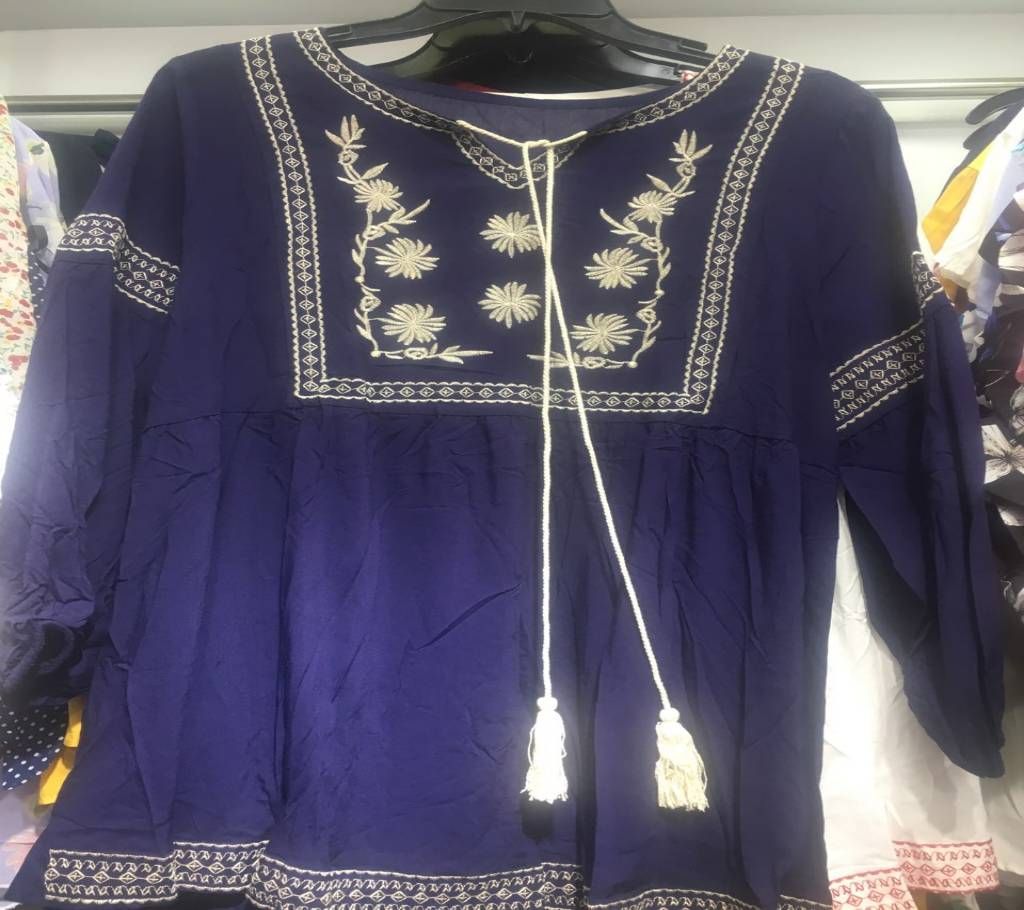 Unstitched Kurti (Single piece)