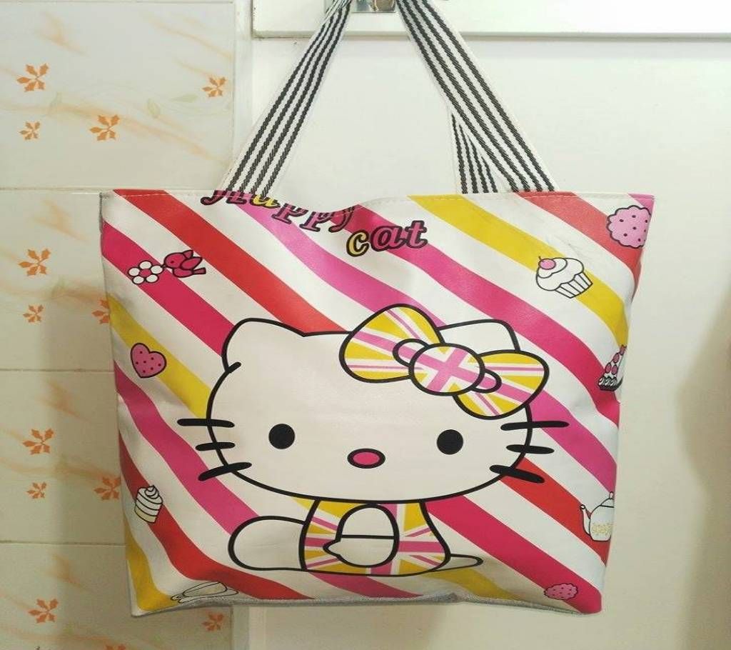 Hello Cat Long Hand Bag