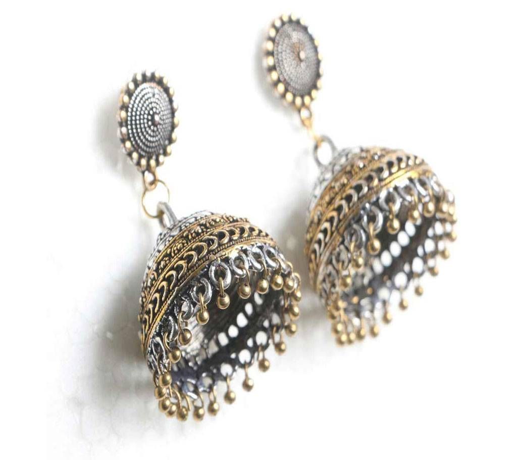 Duel tone Jumka Earring