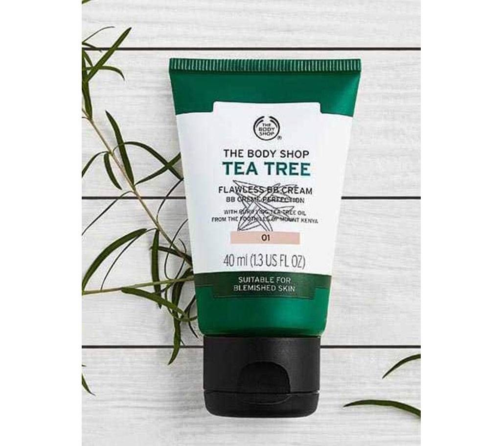 The Body Shop Tea Tree Flawless BB Cream - 40ml- 01 UK