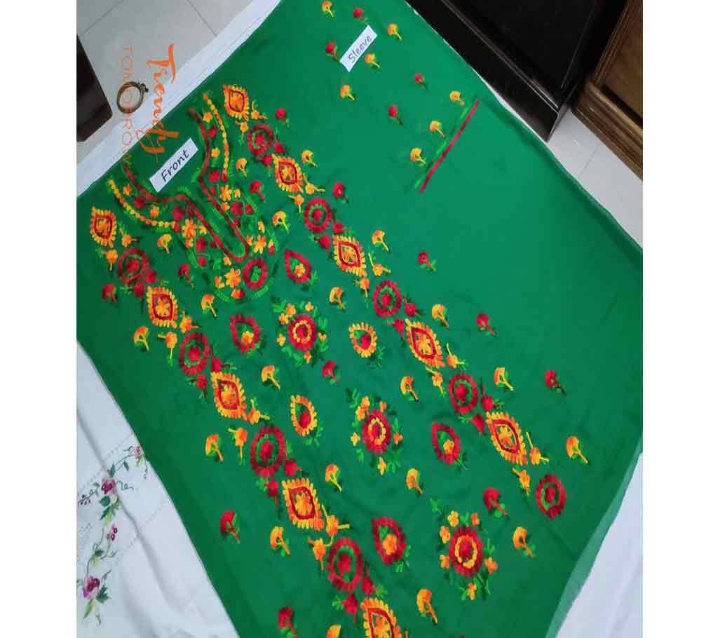 Fulkari Indian Surat Georgette 2pc