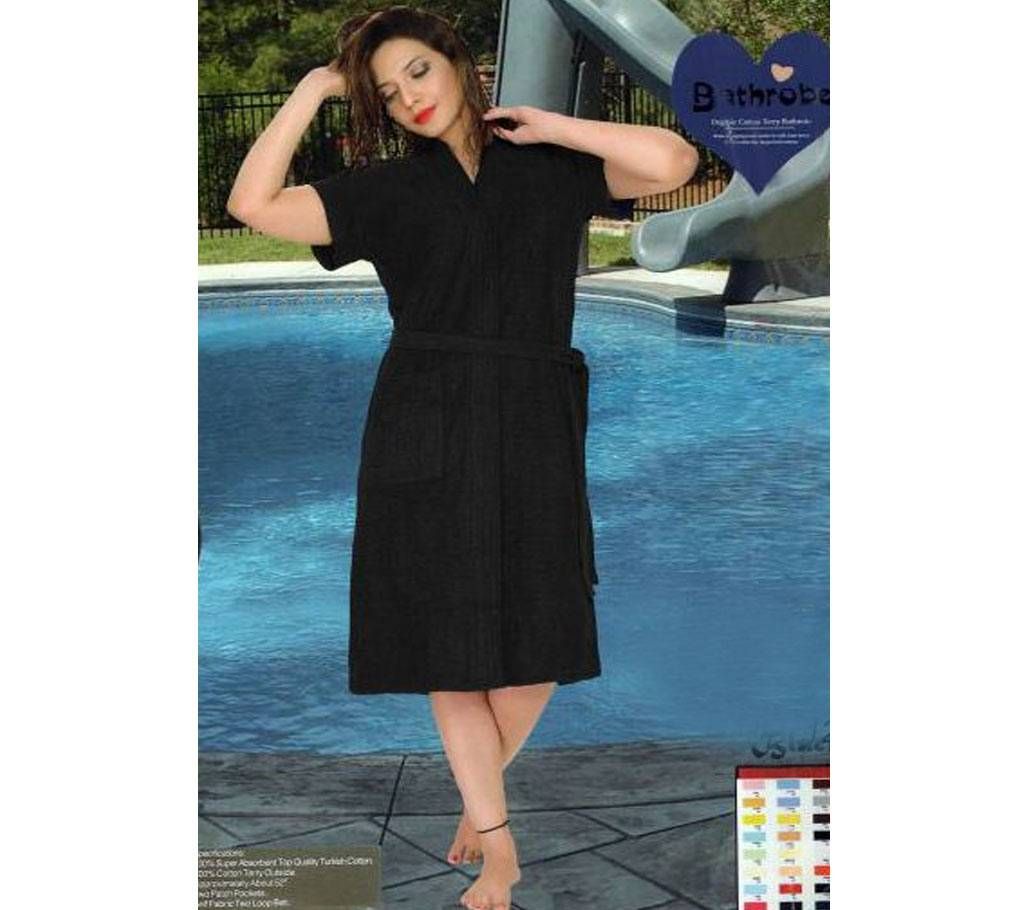 Black Bathrobe-124