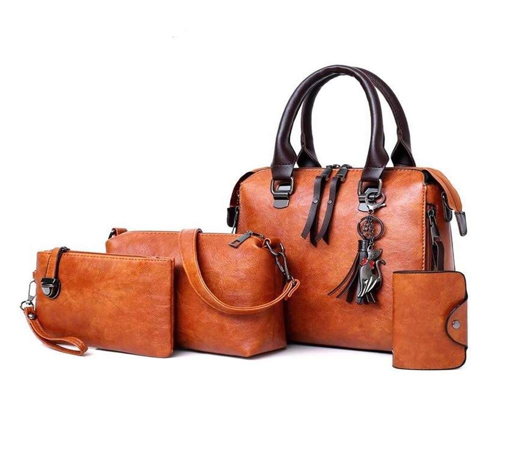  4pcs Ladies Shoulder Bag Set