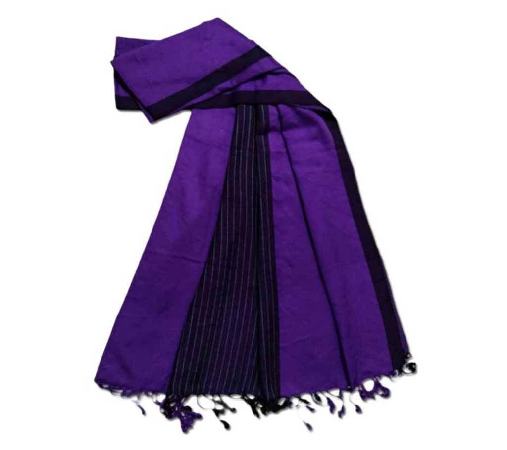Black & Blue Cotton Shawl