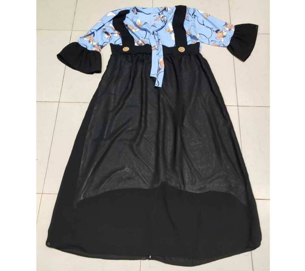 Black Silk long kurti