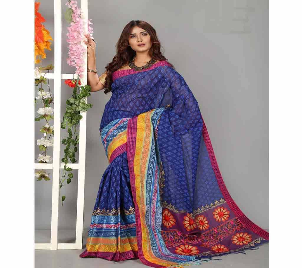 Tangail Butics Saree for Woman With Blouse Piece