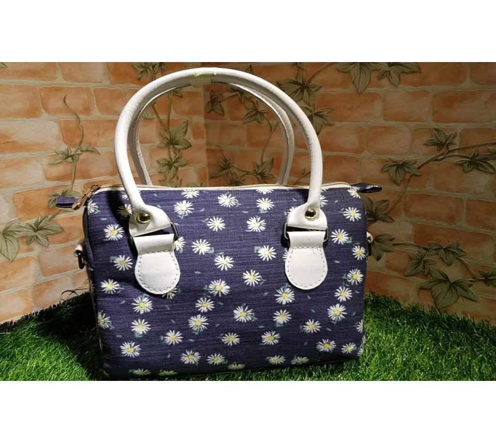 Blue Printed Shoulder Bag