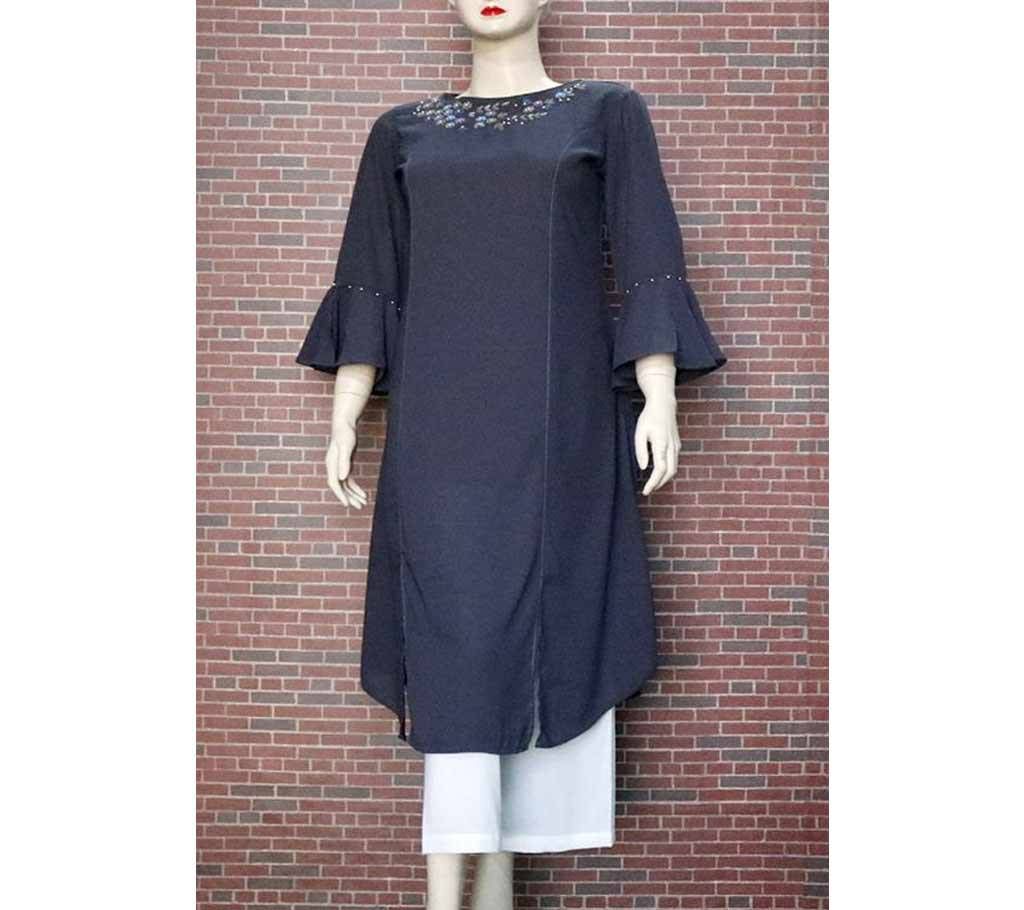 Full Sleeve Attractive Georgette Tops For Woman