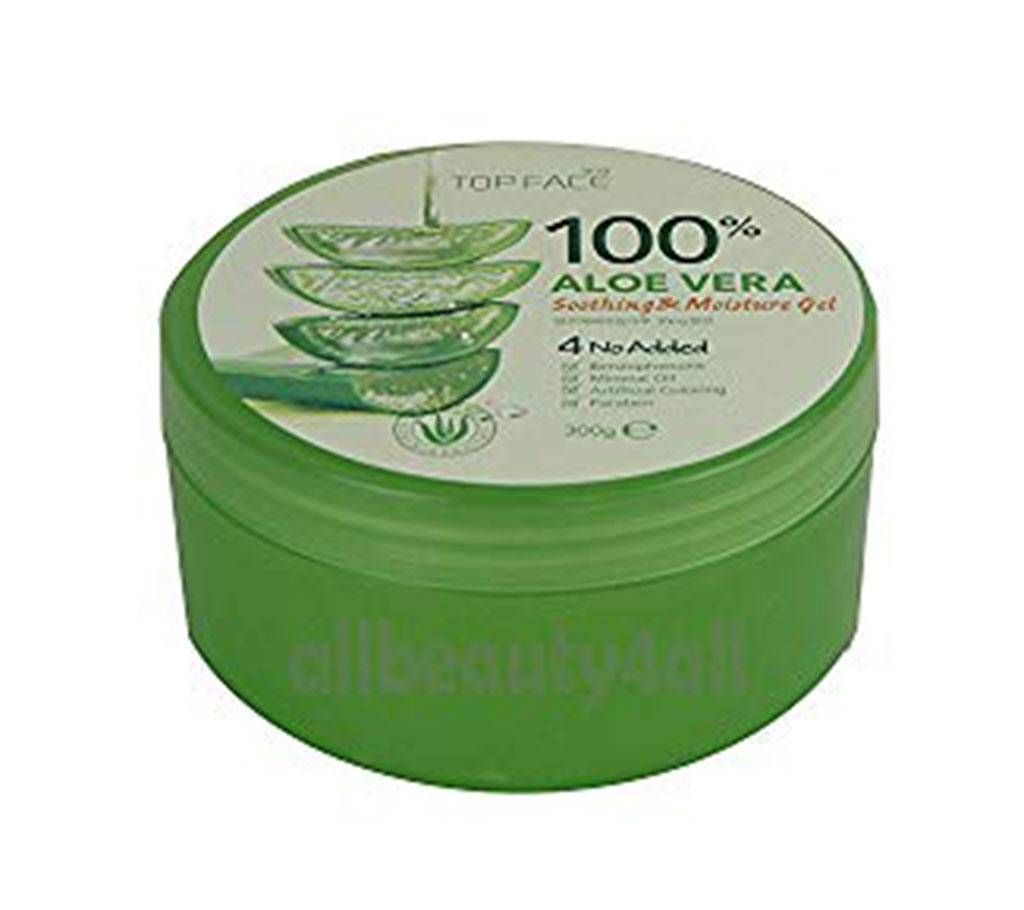 100% Aloe Vera Soothing Gel -300g-Korea