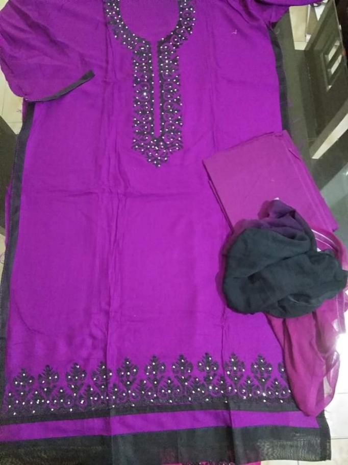 Embroidery 3pieces