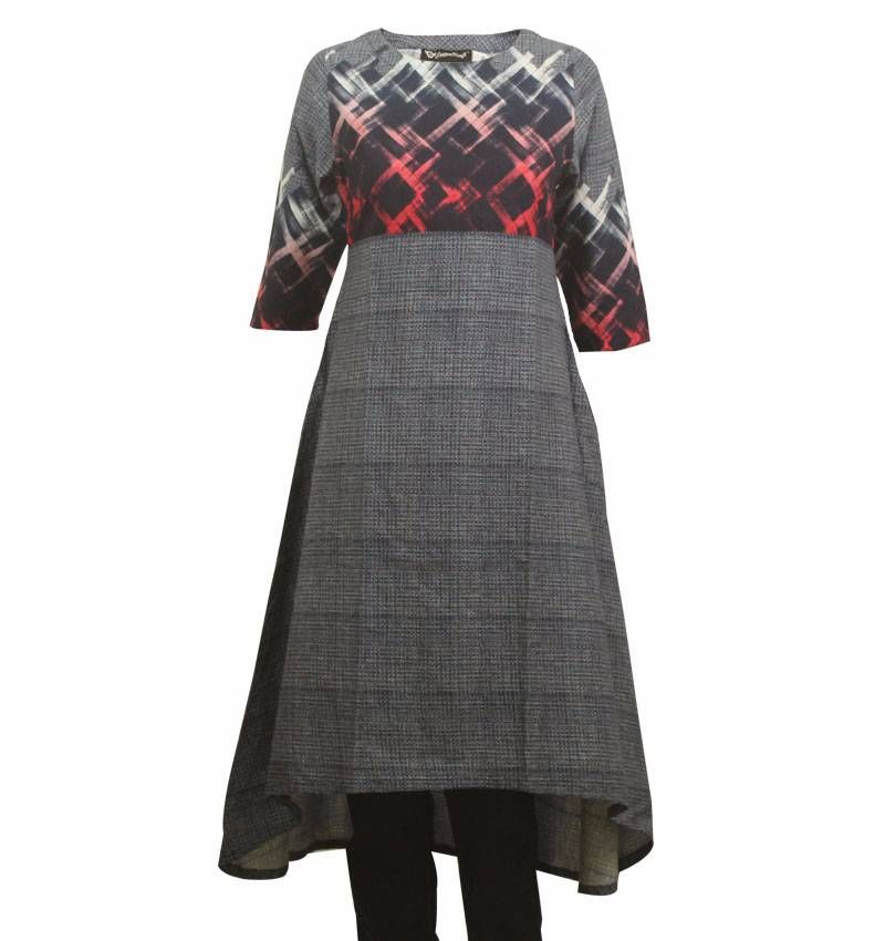 AOP C-Cut Tunic For Women