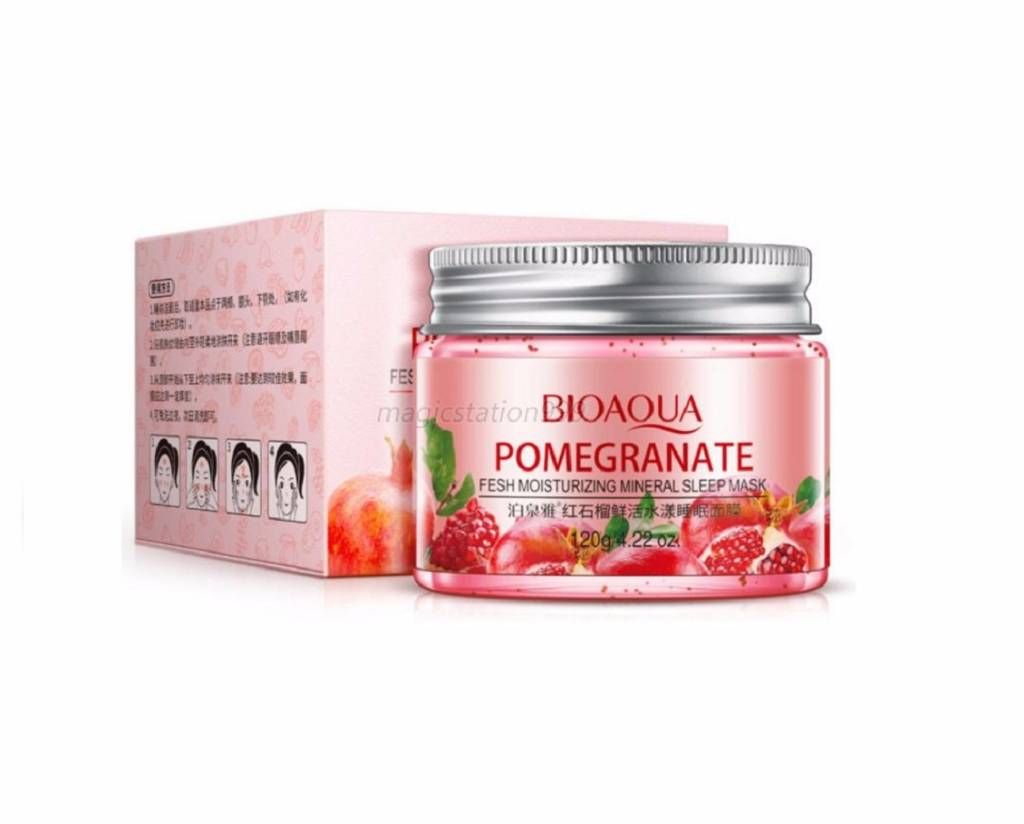 Bioaqua Pomegranate Sleeping Mask-120 gm